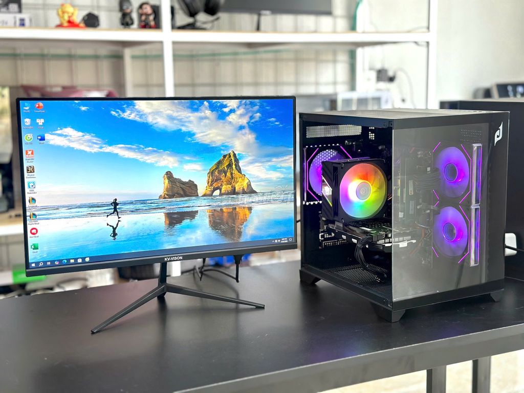 Máy tính để bàn KV-VISION Đen. Mua bán Máy tính để bàn tại Huyện Thuỷ Nguyên Hải Phòng được đăng bởi Văn Sơn PC hình 1