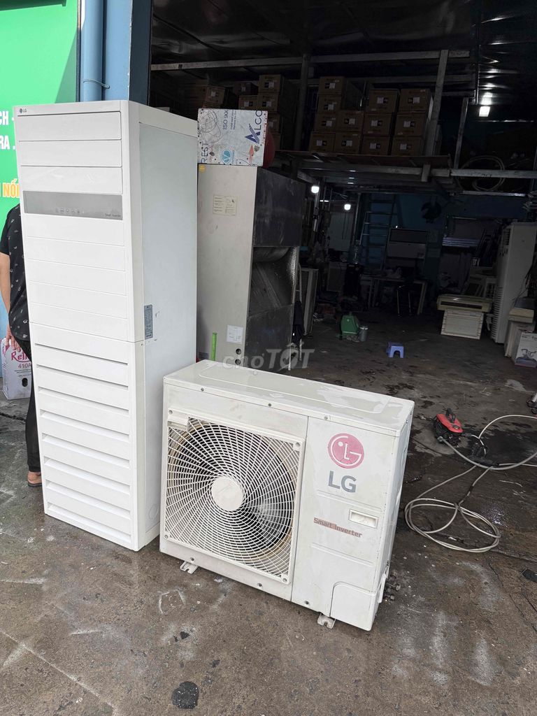 Máy lạnh Tủ đứng LG 5Hp Inverter điện 1pha giá sla. Mua bán Máy lạnh, điều hoà tại Thành phố Thủ Đức Tp Hồ Chí Minh được đăng bởi Điện Máy Lê Phạm hình 1