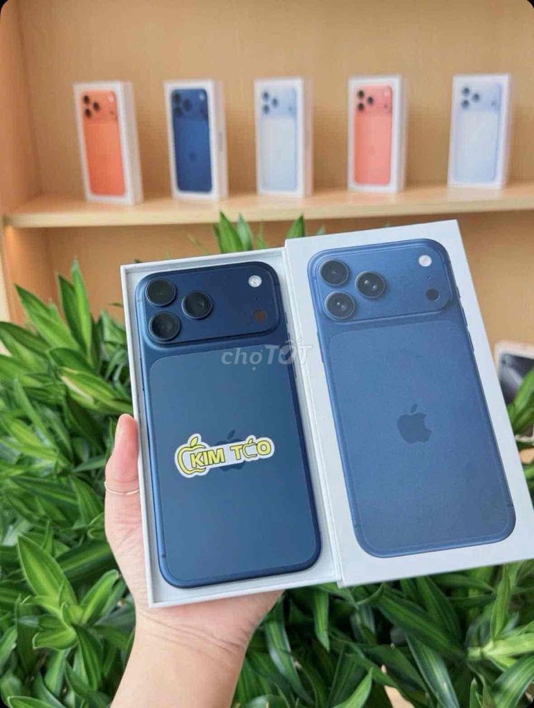 Apple iPhone 17 Pro Max 256GB Xanh 100% pin. Mua bán Điện thoại tại Thành phố Dĩ An Bình Dương được đăng bởi Kim táo Dĩ An 3 Chi nhánh hình 1