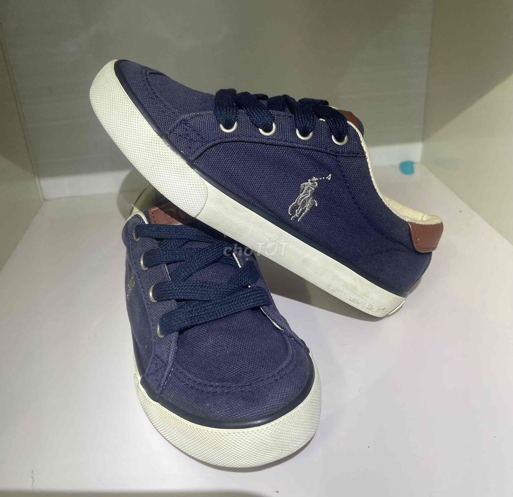 Giày bé trai Polo Ralph Lauren auth size 31.5 21cm