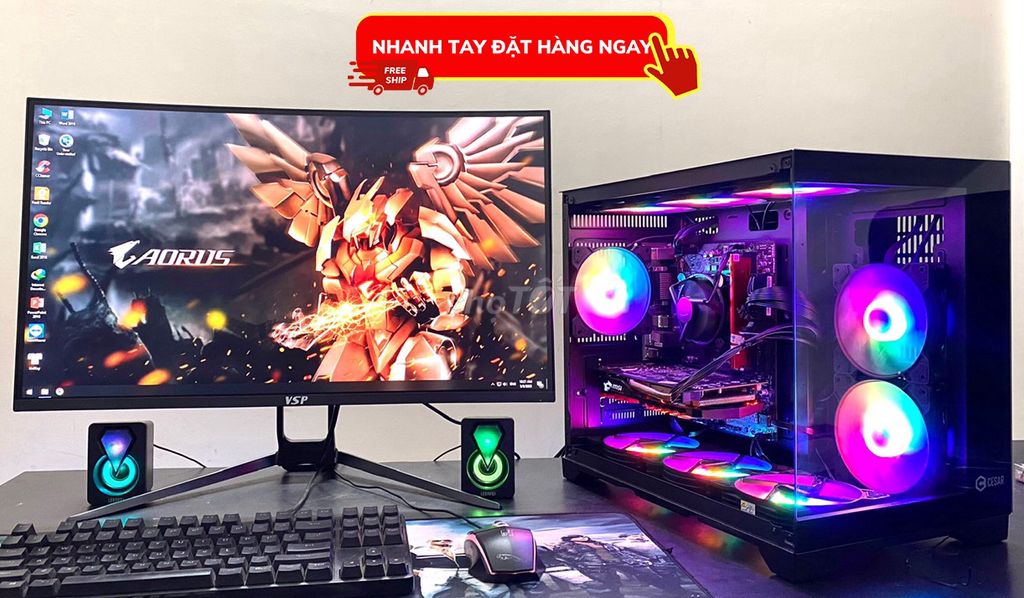 Xả kho bộ PC i5 chiến game cực khoẻ, giá cực rẻ