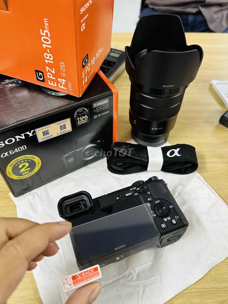 Sony A6400 + Sony 18-105 f4G - Chính Hãng. Mua bán Máy ảnh, Máy quay tại Quận 8 Tp Hồ Chí Minh được đăng bởi Mẫn Phan hình 1