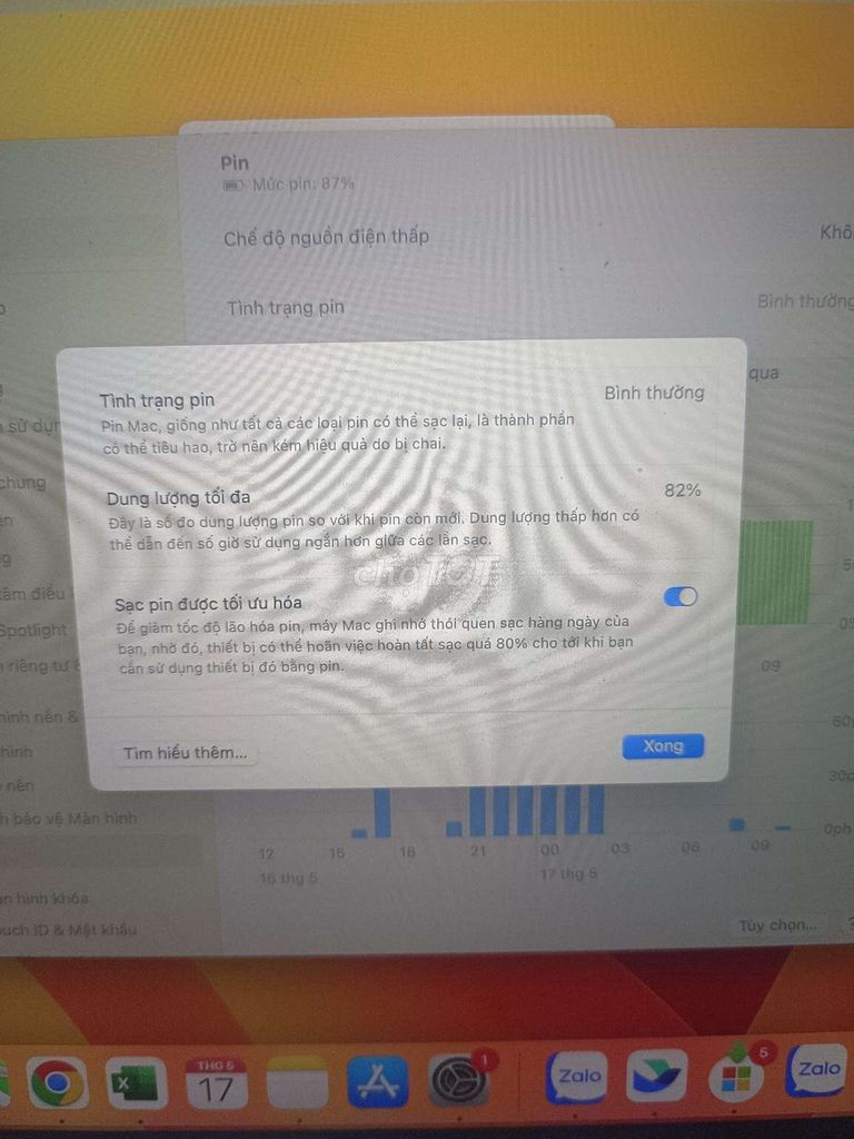 Apple MacBook Air M1 8GB 97% mới. Mua bán Laptop tại Quận Tân Phú Tp Hồ Chí Minh được đăng bởi Hào Nguyễn hình 1