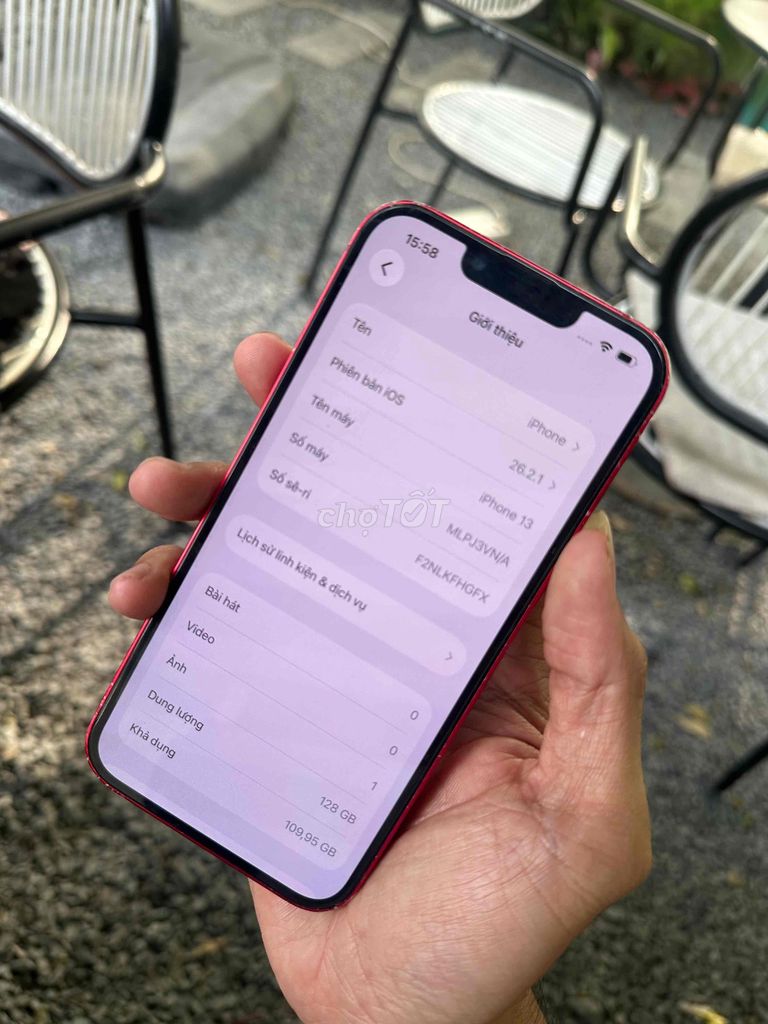 IPhone 13 128Gb Quốc Tế. Mua bán Điện thoại tại Thành phố Mỹ Tho Tiền Giang được đăng bởi Quan Nguyễn  hình 1