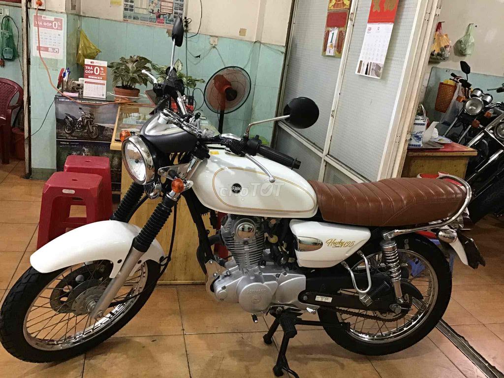 HUSKY 125,HÃNG.SYM,SX NĂM 2019.ZIN 100%.CỰC ĐẸP.. Mua bán Xe máy tại Quận Phú Nhuận Tp Hồ Chí Minh được đăng bởi MOTO LUU THANH HAI  77A hình 2