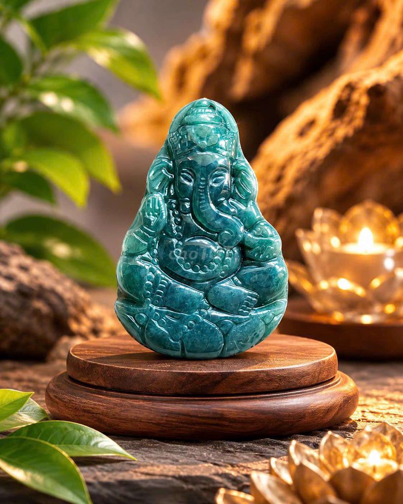 Mặt dây chuyền Lam Ngọc Thần Voi Lam Ngọc . Mua bán Phụ kiện thời trang khác tại Quận Lê Chân Hải Phòng được đăng bởi Nguyễn Hiếu hình 1