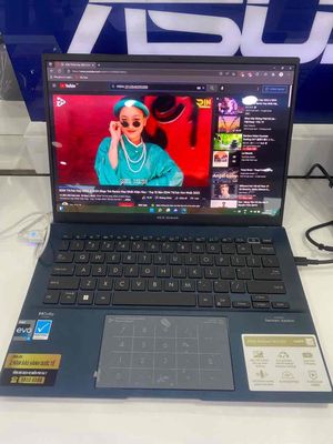 Laptop Asus Zenbook 14 OLED 8GB 512GB - còn BH