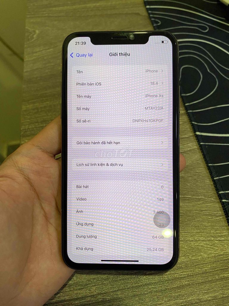 Apple iPhone XS 64GB. Mua bán Điện thoại tại Quận Gò Vấp Tp Hồ Chí Minh được đăng bởi Nguyễn Thành Đạt hình 1