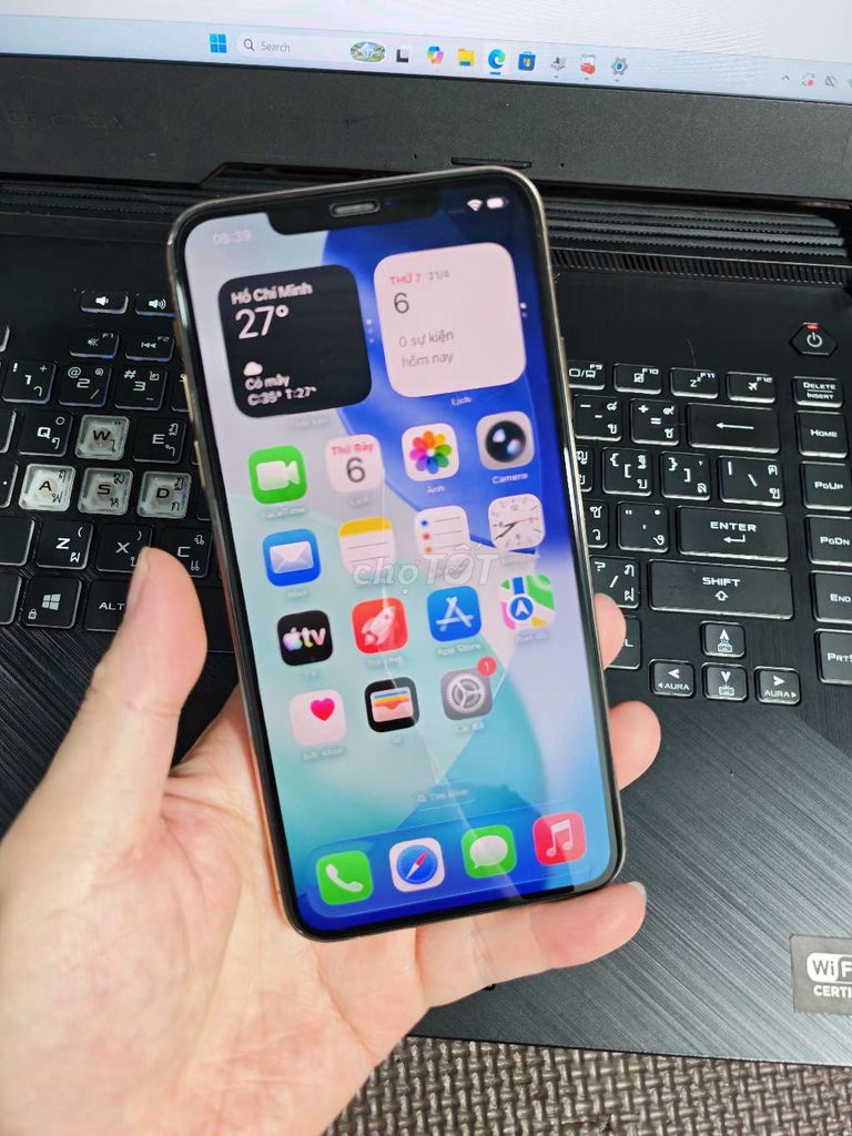 Apple iPhone 11 Pro Max 256GB Vàng Mỹ. Mua bán Điện thoại tại Thành phố Đà Lạt Lâm Đồng được đăng bởi phong hình 1
