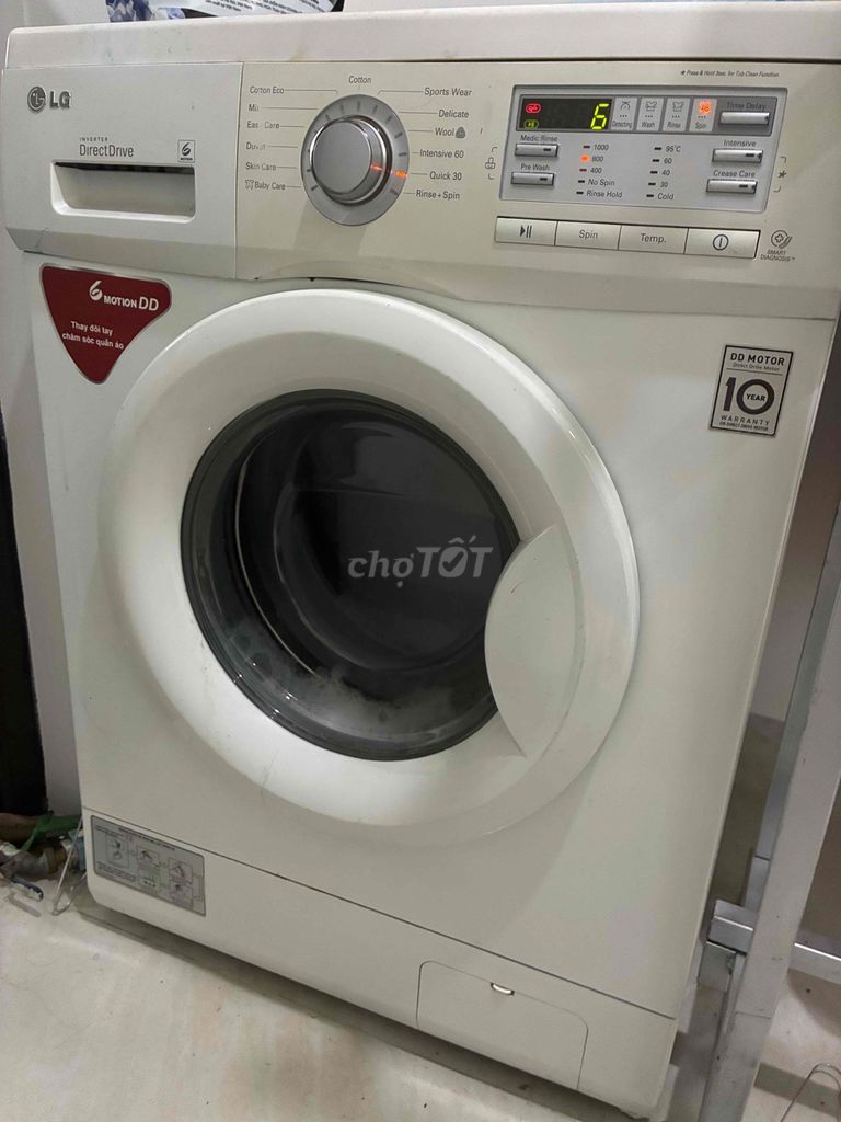 Máy giặt LG DirectDrive Trắng 7KG-8KG. Mua bán Máy giặt tại Huyện Hoài Đức Hà Nội được đăng bởi Nguyễn Công Khánh hình 1