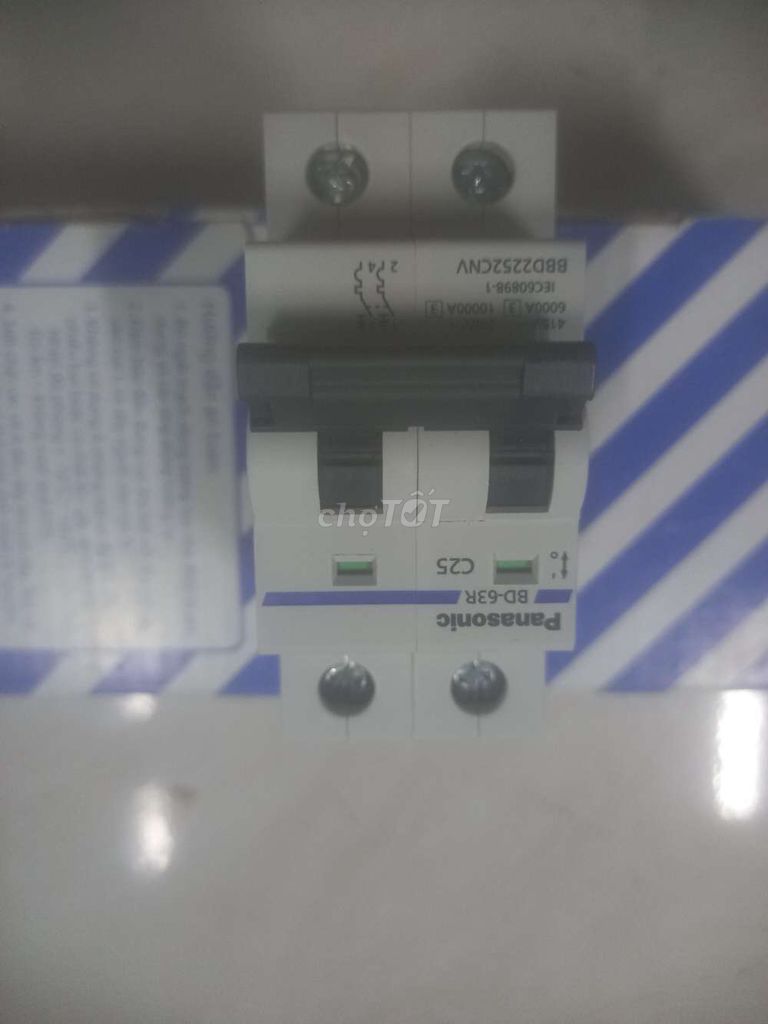 Cầu dao tự động Panasonic BD-63R 25A Mới. Mua bán Nội thất, đồ gia dụng khác tại Quận 11 Tp Hồ Chí Minh được đăng bởi tú hình 1