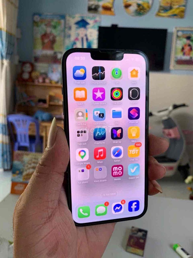 iPhone 13 128GB Đen Đã sử dụng. Mua bán Điện thoại tại Thành phố Thuận An Bình Dương được đăng bởi  Phan Trung hình 1