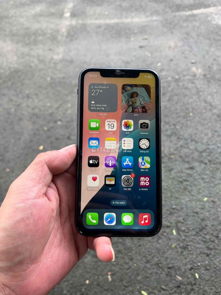Apple iPhone XR Đen. Mua bán Điện thoại tại Huyện Long Thành Đồng Nai được đăng bởi minhtien hình 1