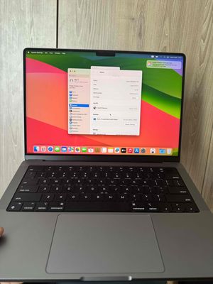 MacBook M1 Pro 16/1T 14inch silver máy đẹp pin 9x. Mua bán Laptop tại Huyện Hóc Môn Tp Hồ Chí Minh được đăng bởi Hải Phạm