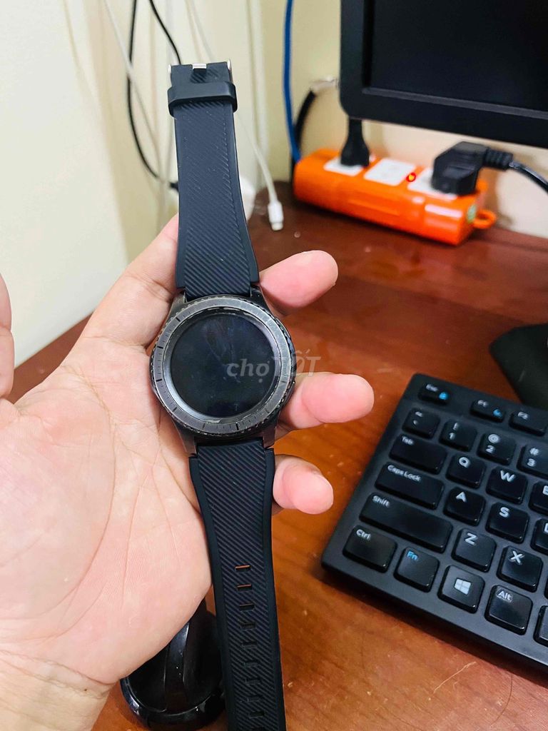 Samsung Gear S3 Frontier Đen Hư vòng xoay bezel. Mua bán Thiết bị đeo thông minh tại Thành phố Thủ Đức Tp Hồ Chí Minh được đăng bởi Pháp Thiện hình 1