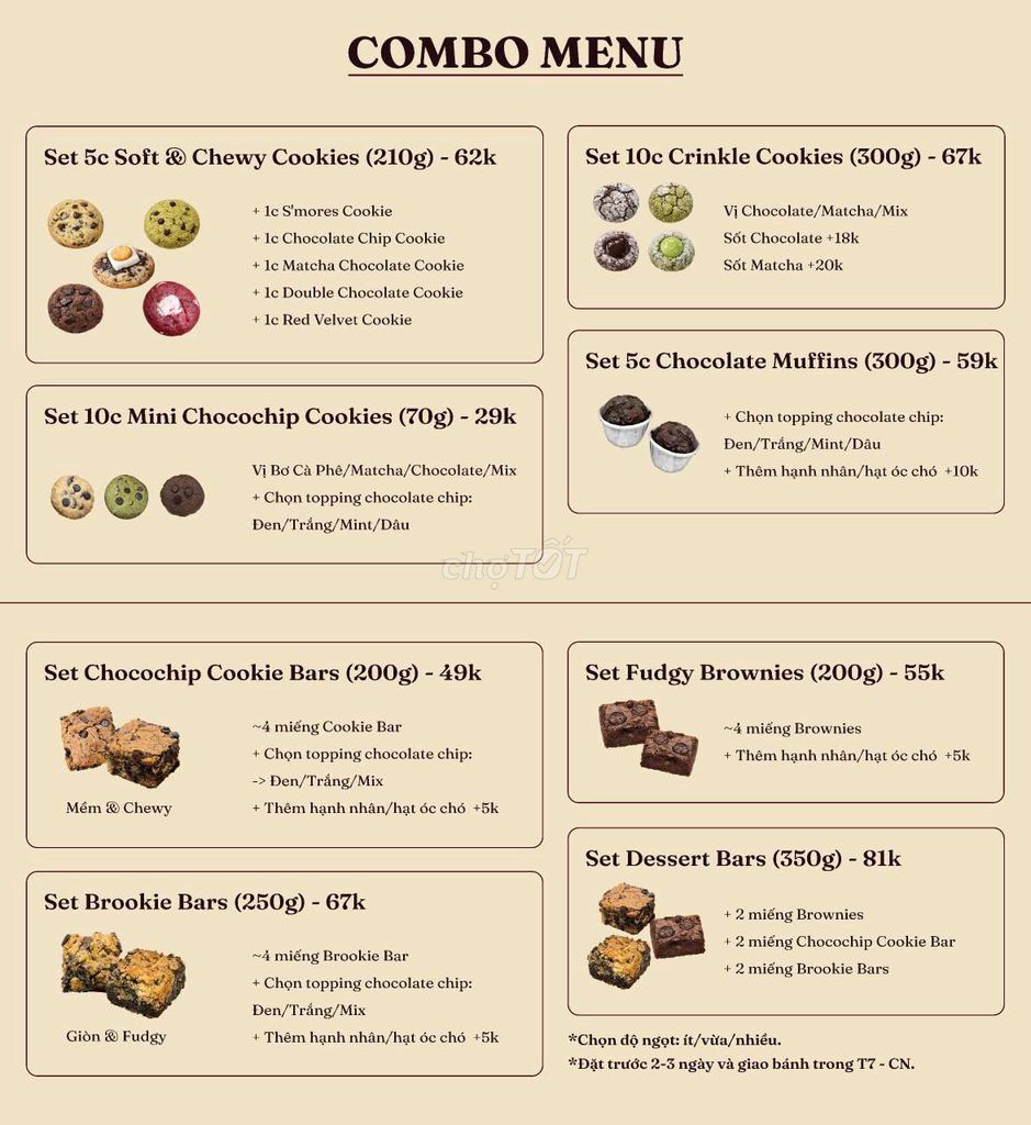 Bánh ngọt Cookies Socola. Mua bán Đồ ăn, thực phẩm và các loại khác tại Quận Hai Bà Trưng Hà Nội được đăng bởi Minh Long Nguyễn hình 1