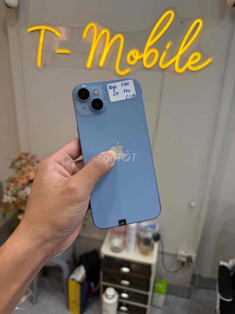 14 Plus 512Gb Quốc Tế zin full khay sim pin 91%. Mua bán Điện thoại tại Quận Thanh Xuân Hà Nội được đăng bởi Ngô Tráng T Mobile hình 1