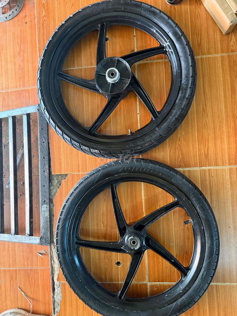 Bộ đĩa phuộc trước zin+?cặp mâm Future 125. Mua bán Phụ tùng xe tại Huyện Châu Phú An Giang được đăng bởi Made in Thailand  hình 6