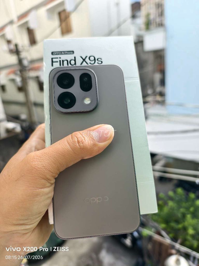 Oppo Find X9s 12GB/256GB Xám chính hãng vn . Mua bán Điện thoại tại Quận 10 Tp Hồ Chí Minh được đăng bởi thanh liêm hình 1