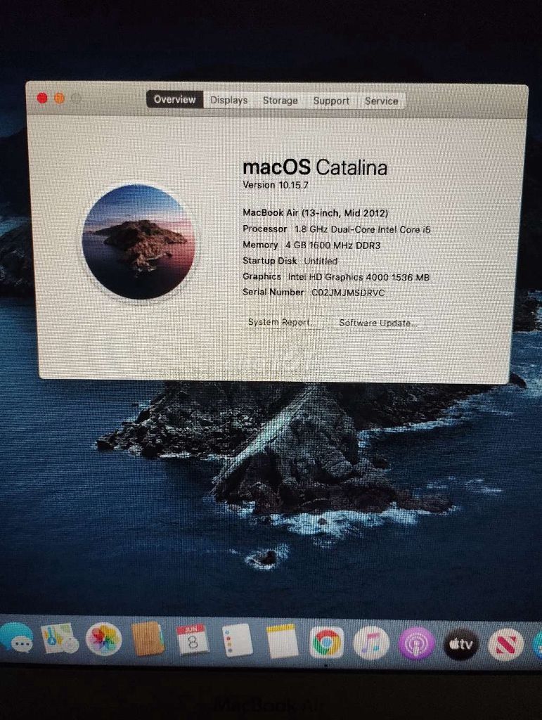 Apple MacBook Air 2012 i5 4GB/128GB. Mua bán Laptop tại Thành phố Tân An Long An được đăng bởi tài hình 1