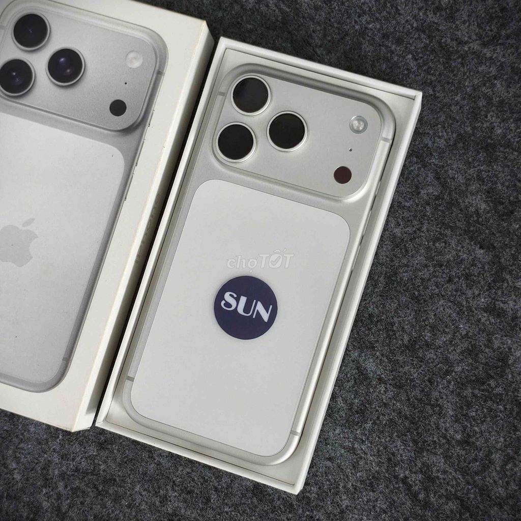 Apple 17 Pro 256GB Bạc 99%. Mua bán Điện thoại tại Quận Ninh Kiều Cần Thơ được đăng bởi SUN APPLE STORE hình 1