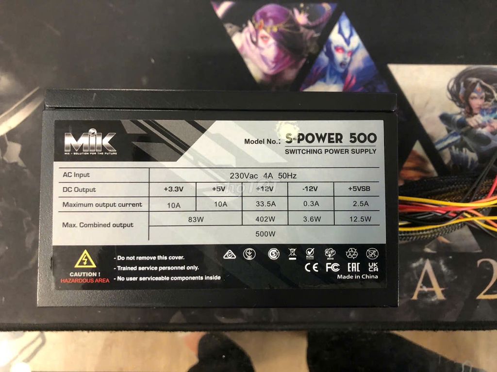 Nguồn MIK S-Power 500 500W (BH 1T) - 2nd