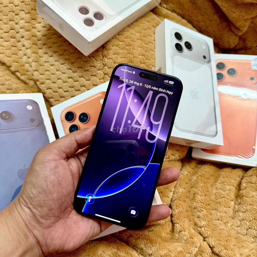 Apple iPhone 16 Pro Max 512GB Đen 2 sim. Mua bán Điện thoại tại Thành phố Bến Tre Bến Tre được đăng bởi Tiệm Nhà Táo hình 1