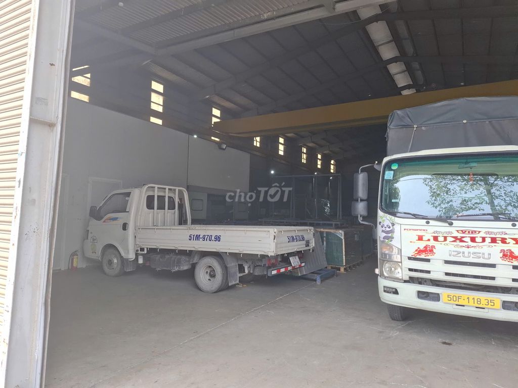 Cho thuê Xưởng 1400m2, MT Mỹ Phước Tân Vạn, An Phú