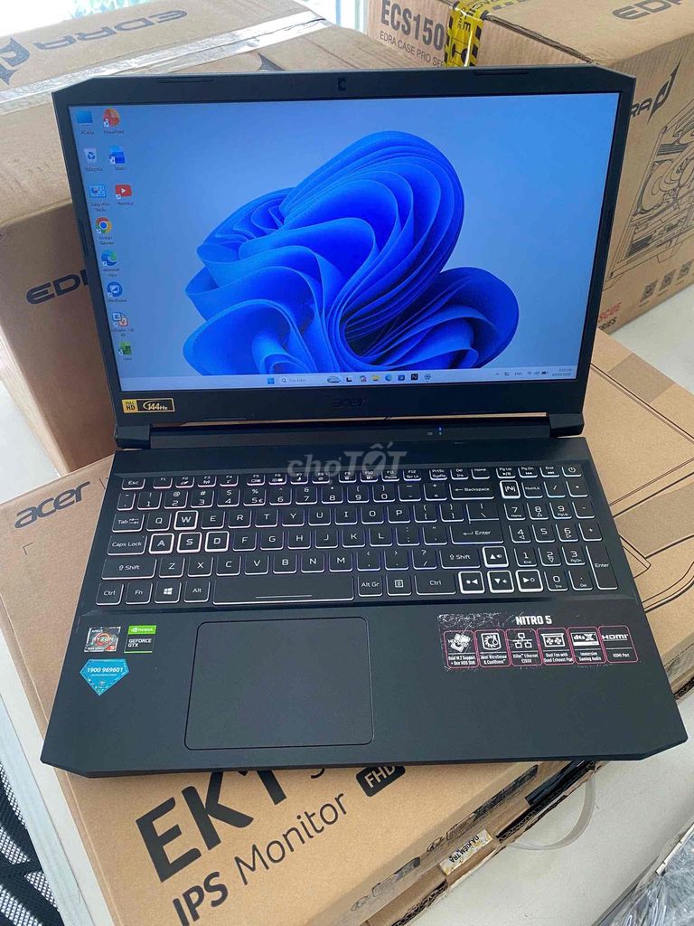Nitro 5 Ryzen 5 5600H / 8gb / vga 1650 / 144hz. Mua bán Laptop tại Thành phố Tây Ninh Tây Ninh được đăng bởi Laptoptâyninh hình 1