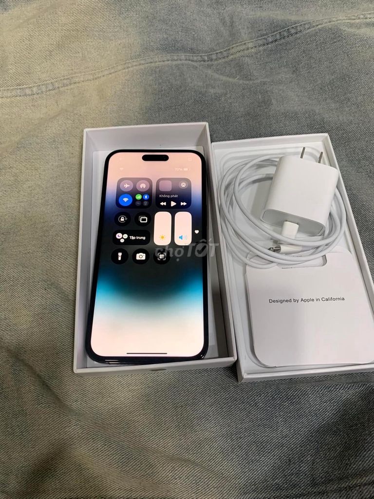 Bán iphone 14pro max 128G màu đen đẹp lung linh