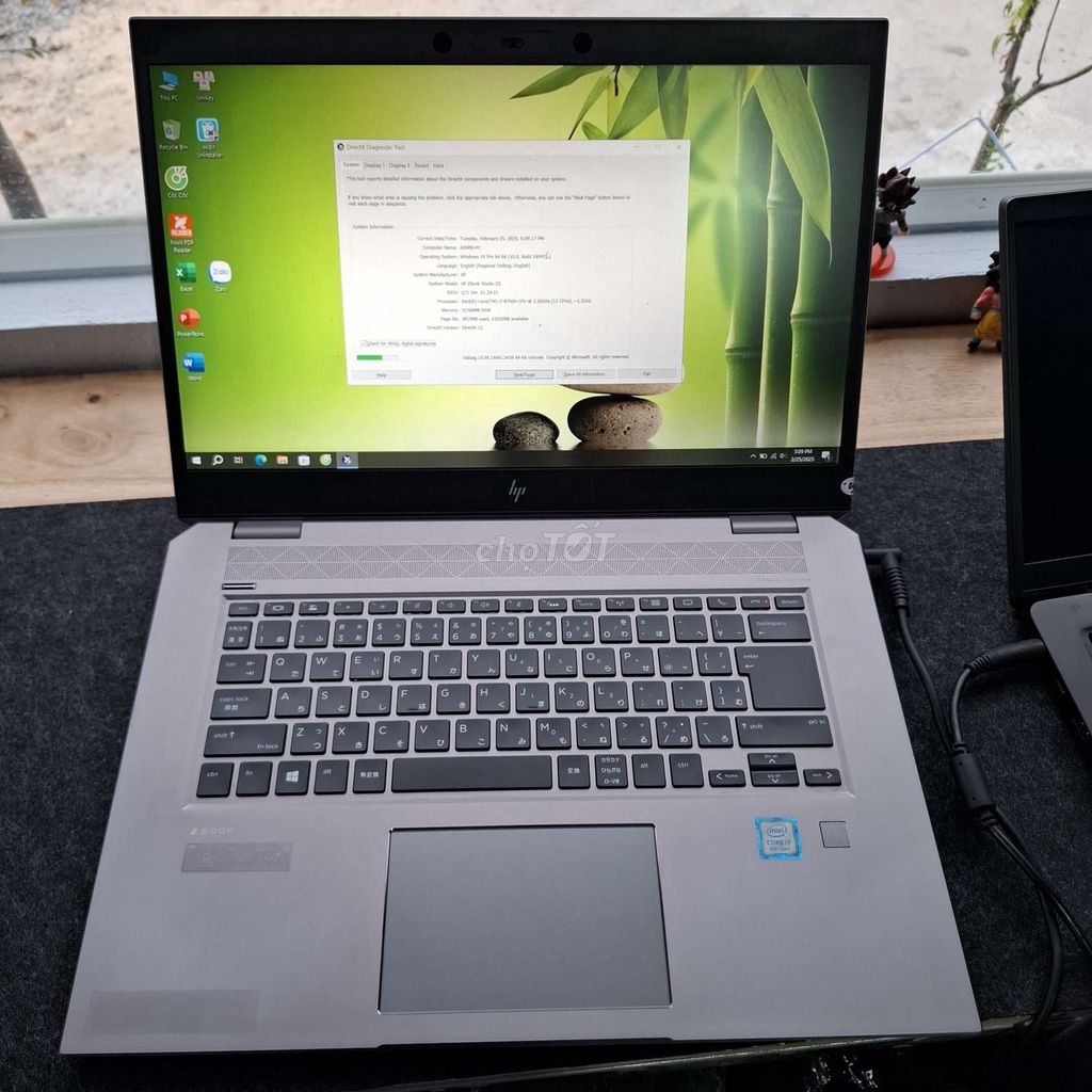 HP Zbook i7 8750H/32GB/512GB/Quadro P1000 4GB