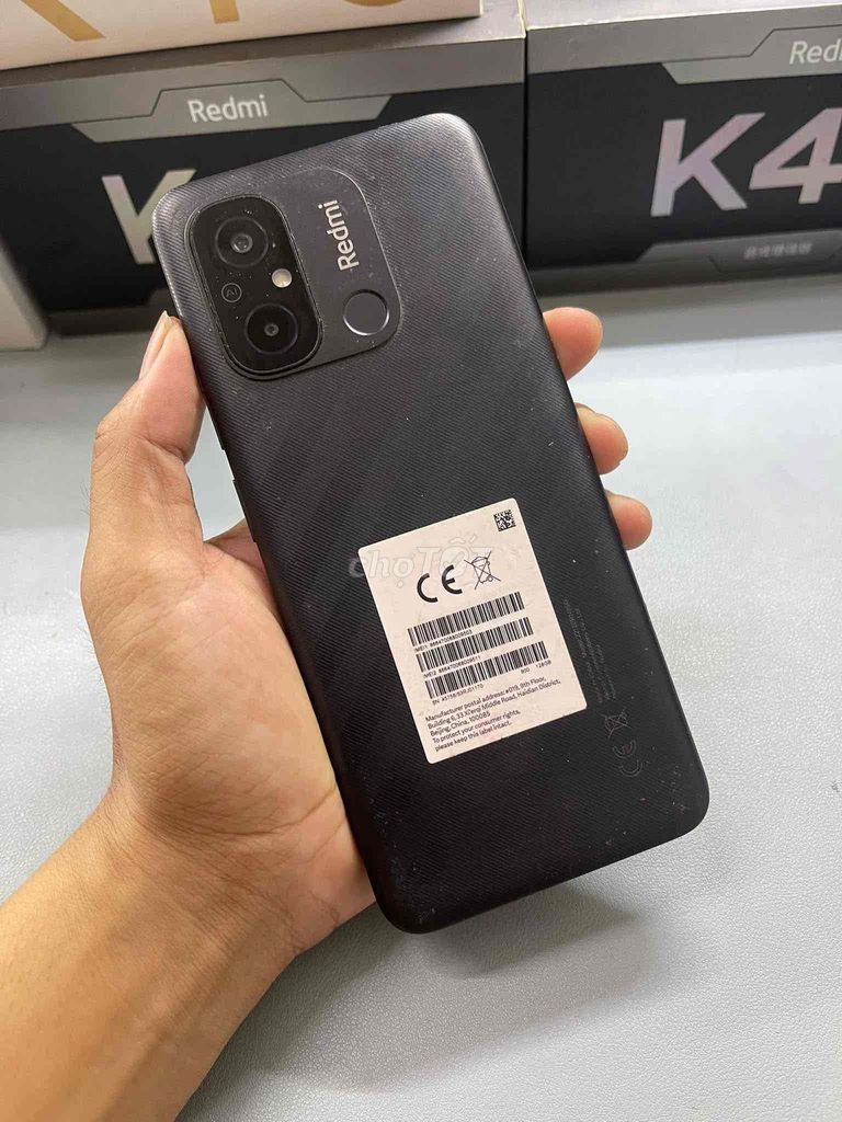 Xiaomi Redmi 12C 128GB Đen 4GB Helio G85. Mua bán Điện thoại tại Quận Hải Châu Đà Nẵng được đăng bởi Nghĩa ST hình 1