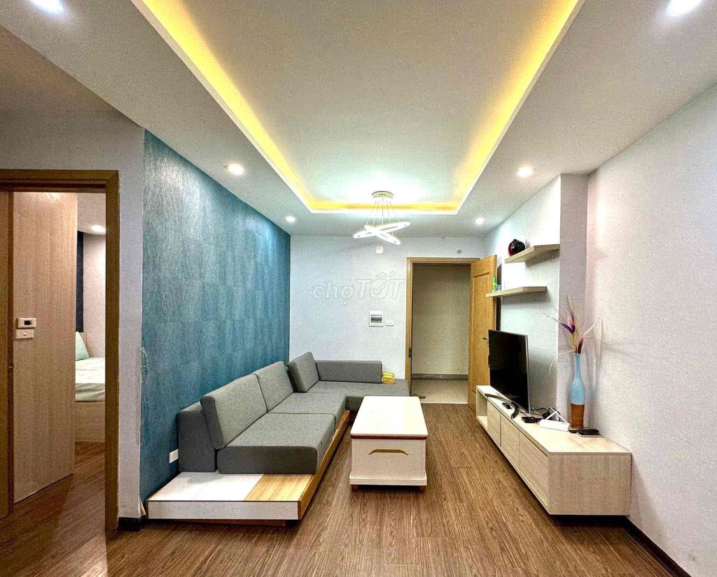 Квартира в Mường Thanh, 2 спальни, с мебелью, у пляжа Микхе
