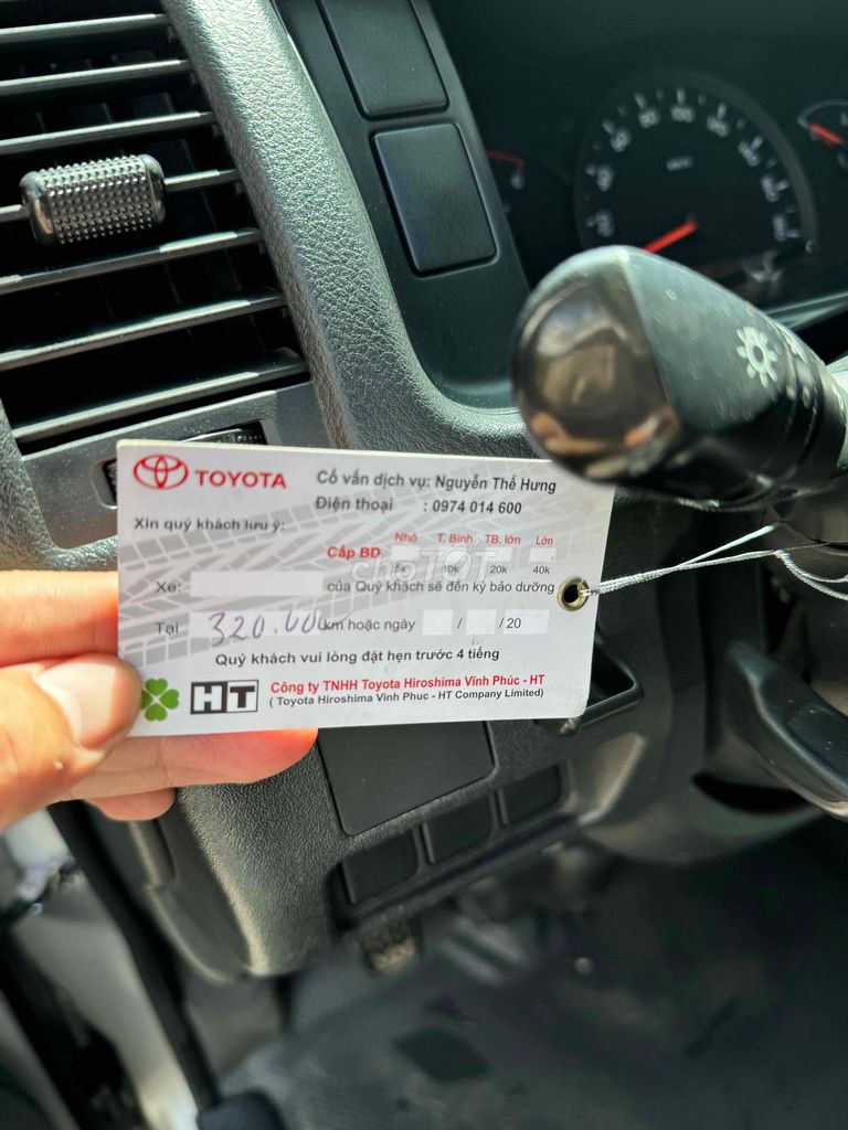 Toyota Hiace 2***0 km. Mua bán Ô tô tại Quận Bình Tân Tp Hồ Chí Minh được đăng bởi Huynh Duc hình 1