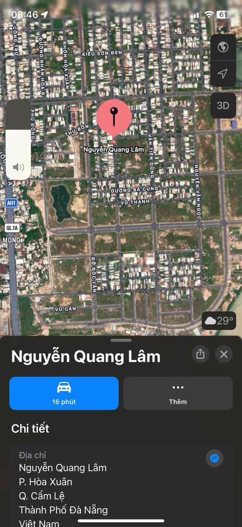 Bán đất đường Nguyễn Quang Lâm dt 100m2-kẹp cống- giá 2850