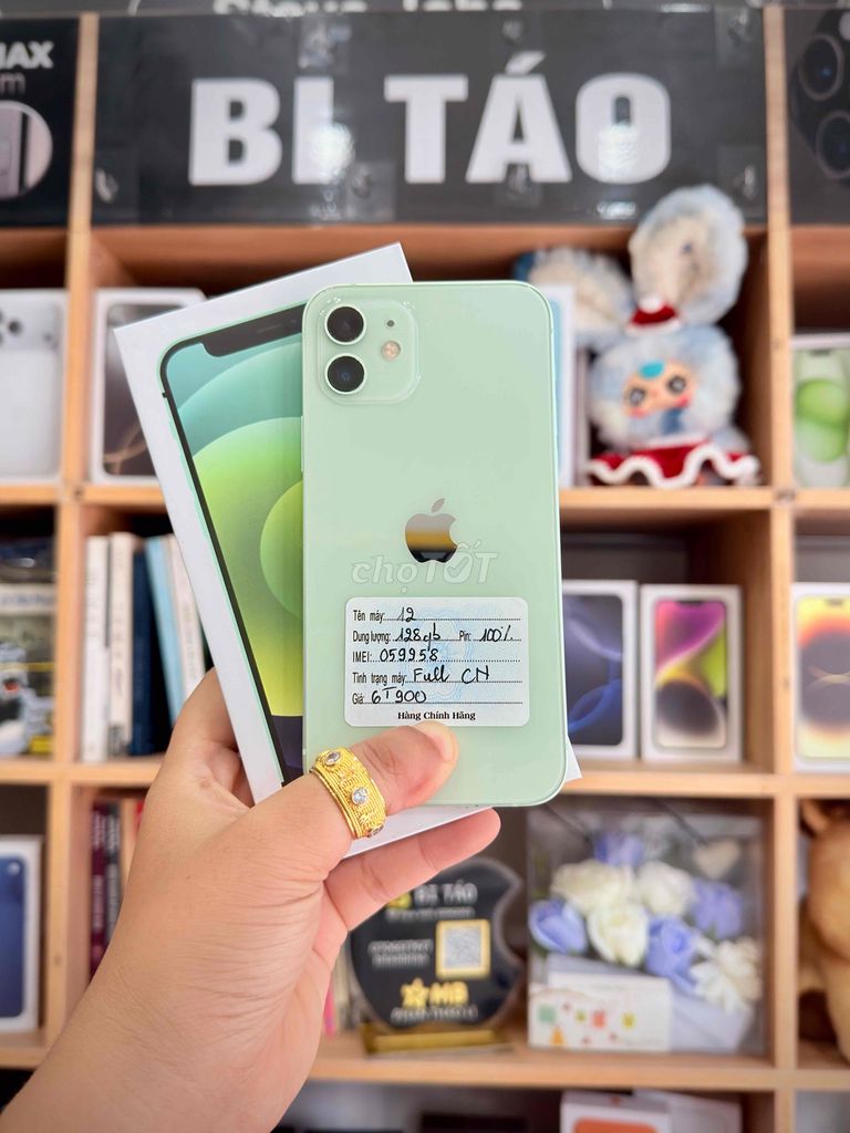Apple iPhone 12 128GB Mint. Mua bán Điện thoại tại Thành phố Long Xuyên An Giang được đăng bởi Bi Táo Store hình 1