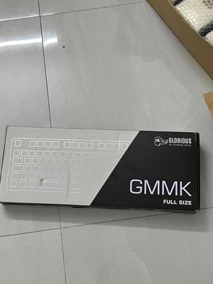 bàn phím cơ Glorious GMMK new 100% pass lại 50%