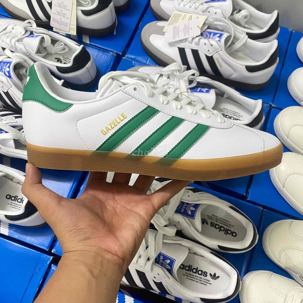 Giày Adidas Gazelle Green Có Size To