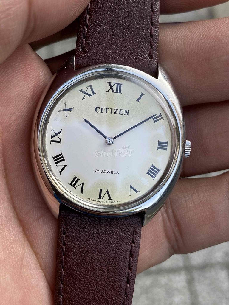 Đồng hồ Citizen cơ cót tay size 34,5. Mua bán Đồng hồ tại Thành phố Long Xuyên An Giang được đăng bởi Chân Đất Miền Tây hình 1