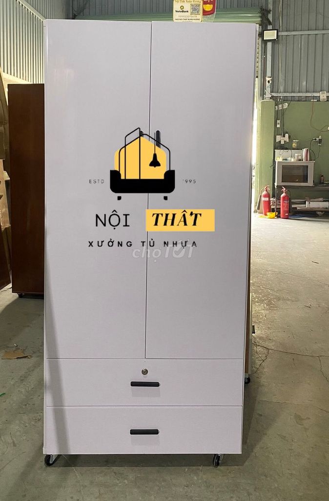 Tủ quần áo Nhựa Đài Loan Trắng 1m8x82cm. Mua bán Tủ, kệ gia đình tại Thị xã Bến Cát Bình Dương được đăng bởi Cửa Hàng Nội Thất hình 1