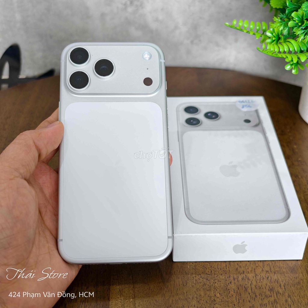 iPhone 17 Promax 256Gb Trắng VN Mới Active Hôm Nay. Mua bán Điện thoại tại Quận Bình Thạnh Tp Hồ Chí Minh được đăng bởi Thái Store hình 1