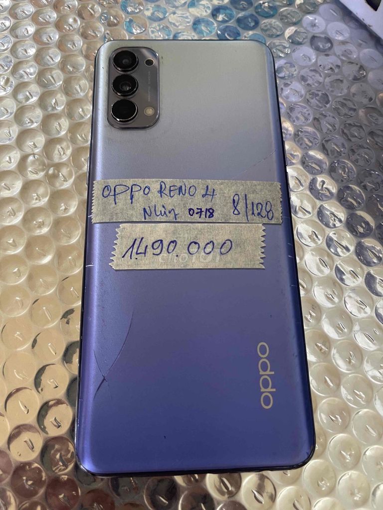 Oppo Reno 4 8/128GB nứt lưng. Mua bán Điện thoại tại Quận Ninh Kiều Cần Thơ được đăng bởi Cầm Đồ Anh Quý hình 1