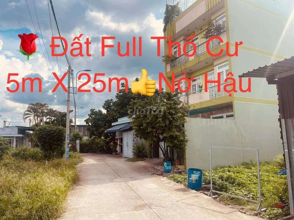 Bán đất đường Phan Văn Hớn Dt 5x25 gia 3.2 Tỷ Xã XT Thượng Hóc Môn