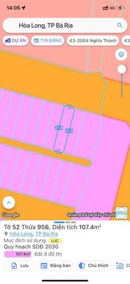 CHÍNH CHỦ BÁN 2 LÔ LIỀN KỀ LAN ANH 2, đường 17m đẹp. Mua bán đất tại Thành phố Bà Rịa Bà Rịa - Vũng Tàu được đăng bởi Hien Tran