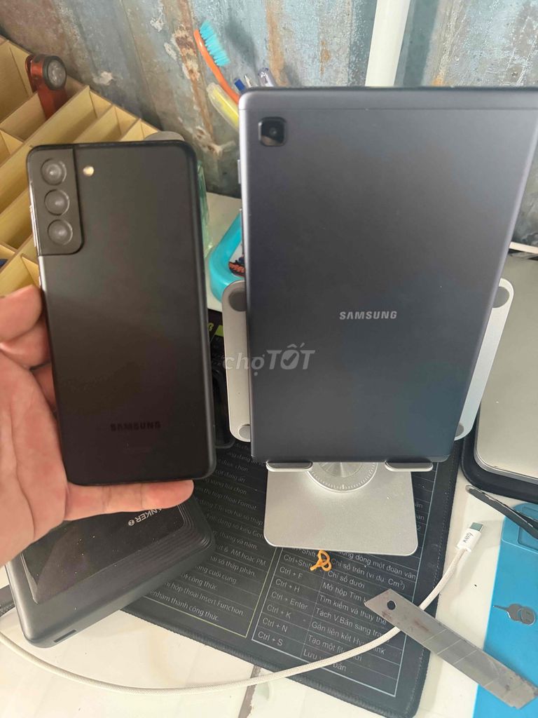 Samsung S21+ 5G Đen. Mua bán Điện thoại tại Thành phố Thuận An Bình Dương được đăng bởi Trung hình 1
