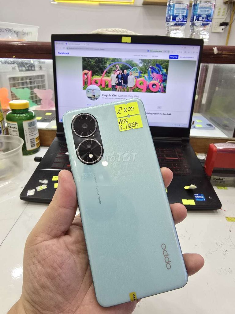 Oppo A58 128GB . Mua bán Điện thoại tại Thành phố Long Xuyên An Giang được đăng bởi Facebook Cầm Đồ Thúy Vân hình 1