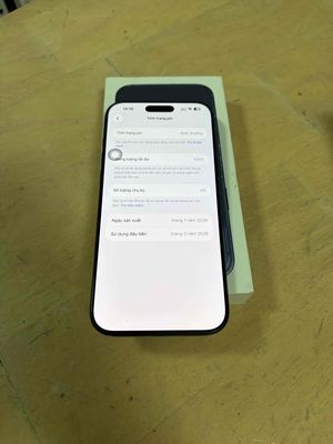 Apple iPhone 17 Pro Max 256GB Xanh Keng full box