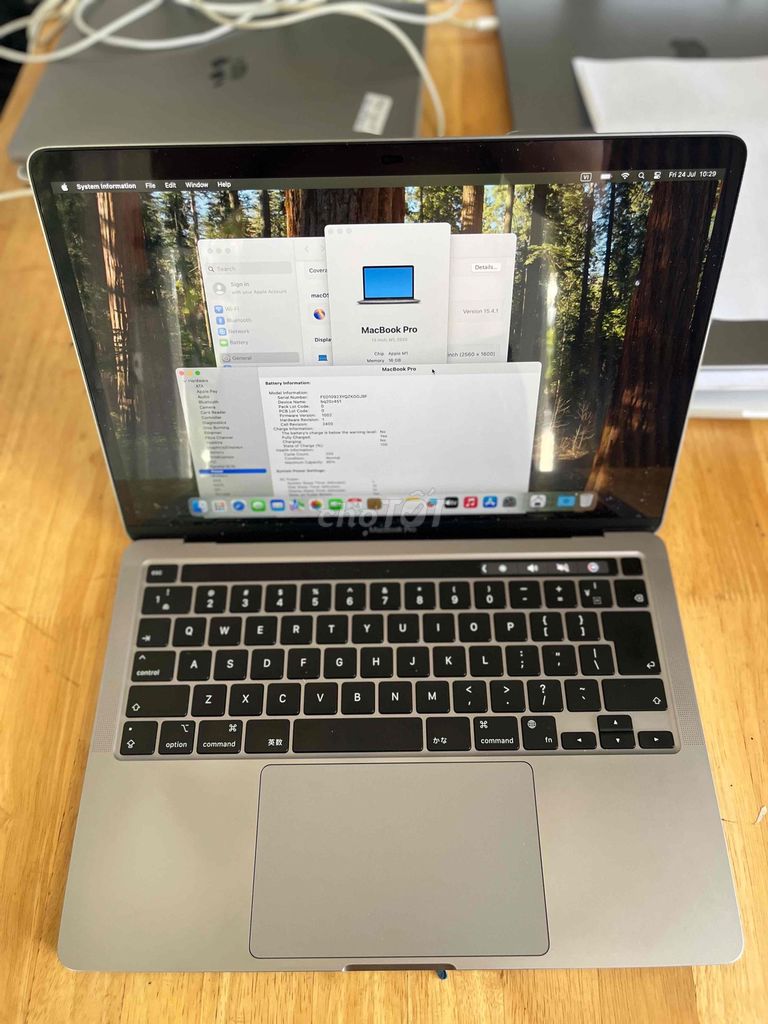 MacBook Pro M1 Ram 16GB Ssd 512GB. Mua bán Laptop tại Quận Sơn Trà Đà Nẵng được đăng bởi BƠ BƯ Macbook Cũ hình 1