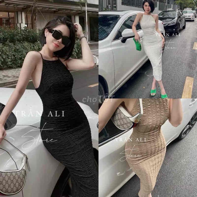 Đầm body CHIDAO Thun gân Nữ Đen. Mua bán Quần áo tại Thành phố Thủ Đức Tp Hồ Chí Minh được đăng bởi Banvoucher hình 1