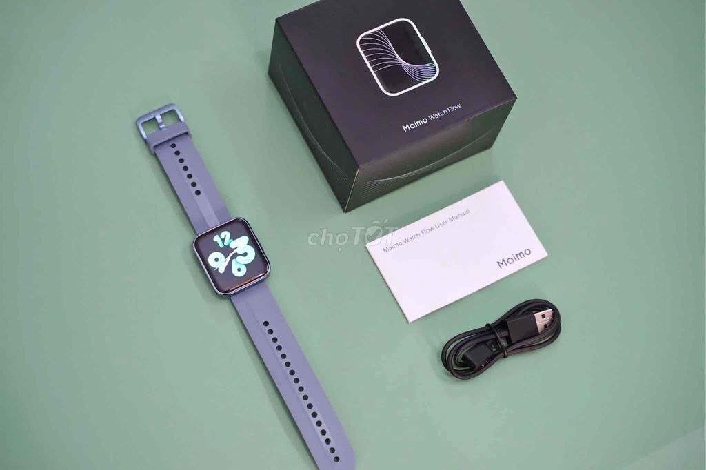 Đồng Hồ Thông Minh Maimo Watch Flow Màn Amoled. Mua bán Thiết bị đeo thông minh tại Huyện Hóc Môn Tp Hồ Chí Minh được đăng bởi SIRI STORE HCM hình 1